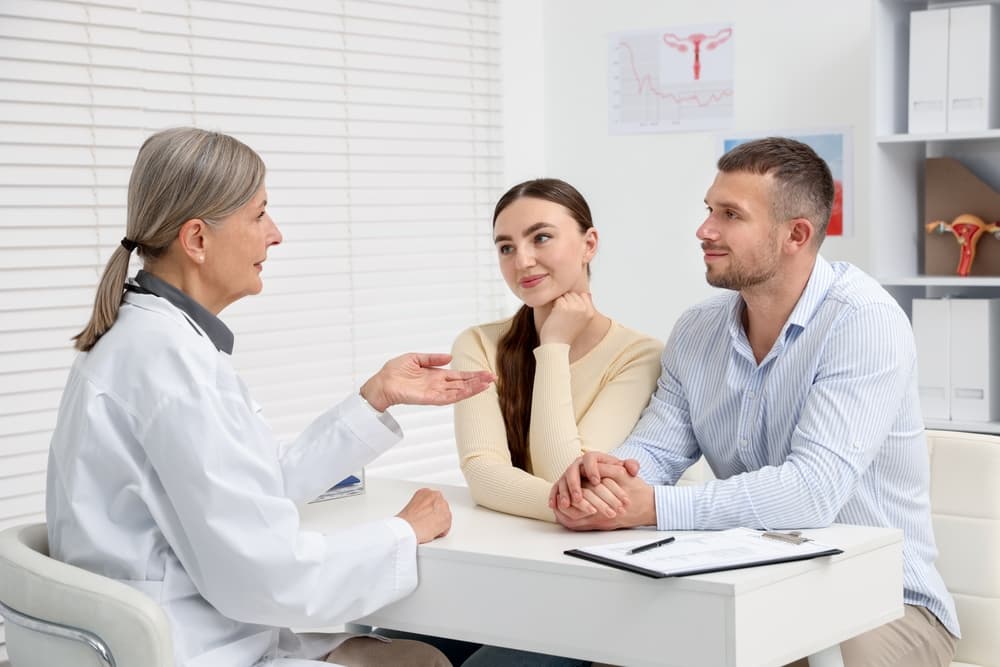 couple asking how many IVF cycles it will take to get pregnant