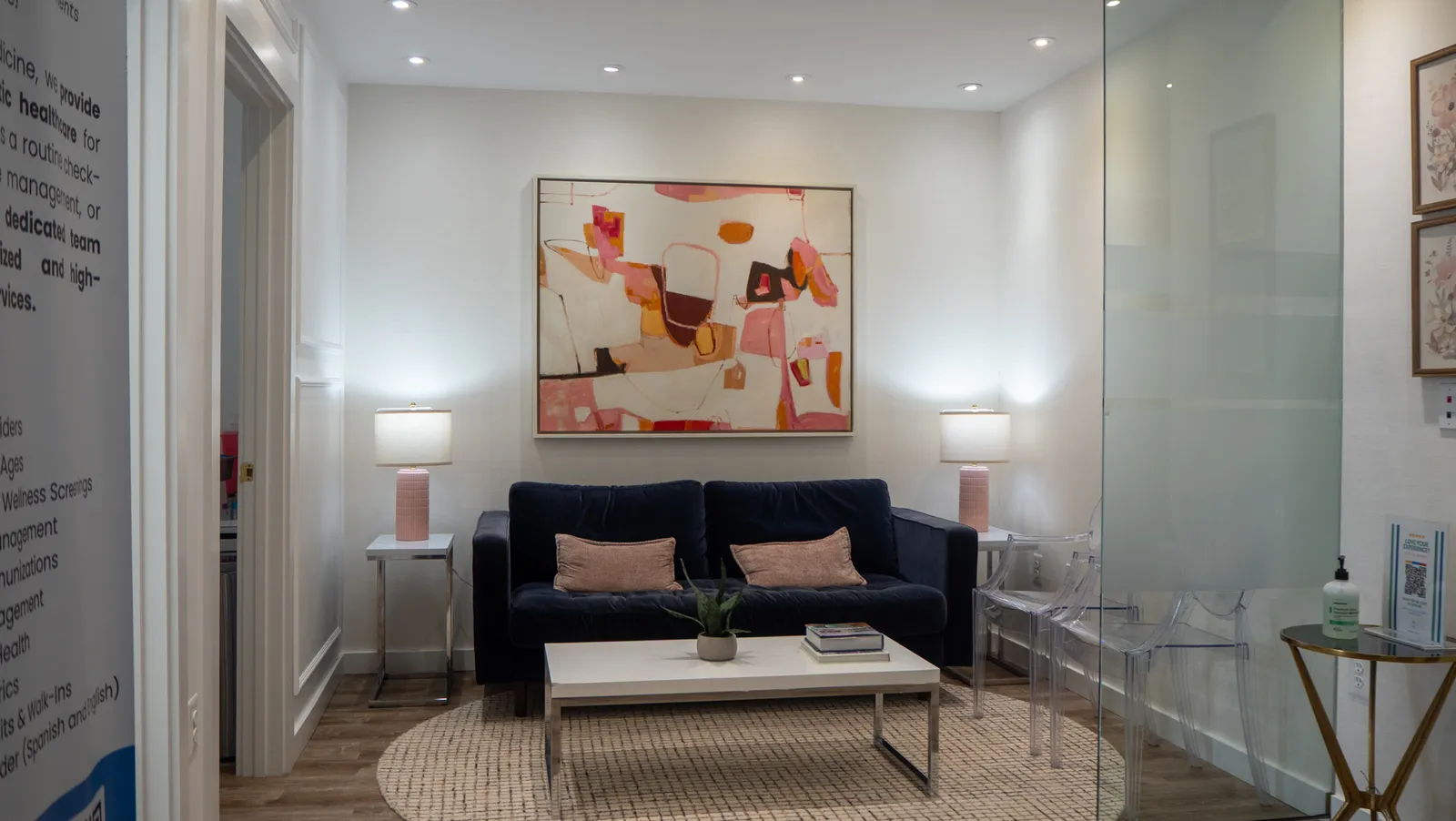 Anna Health Falls Church / Tysons Corner consultation lounge