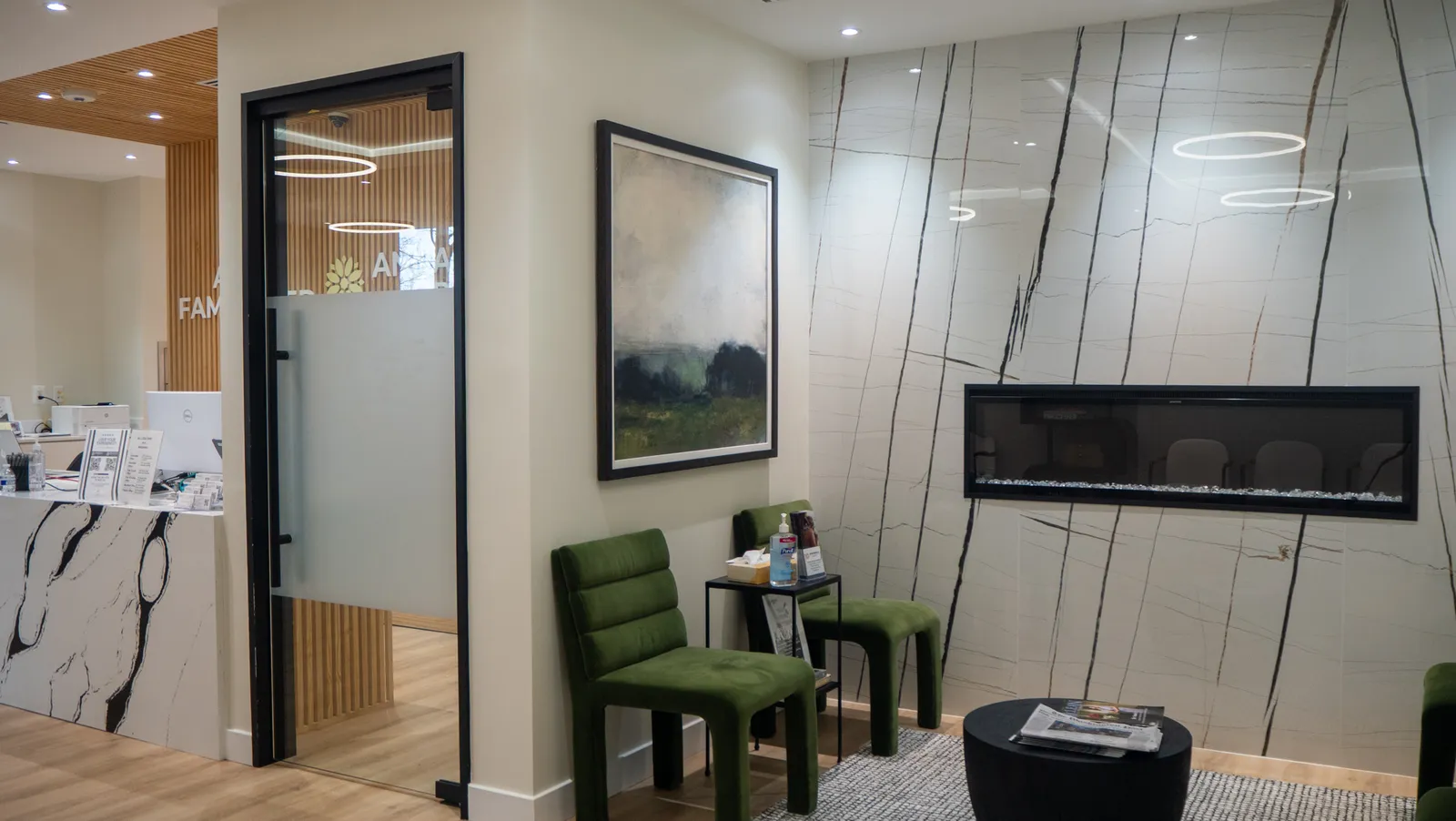 Anna Health Reston waiting lounge