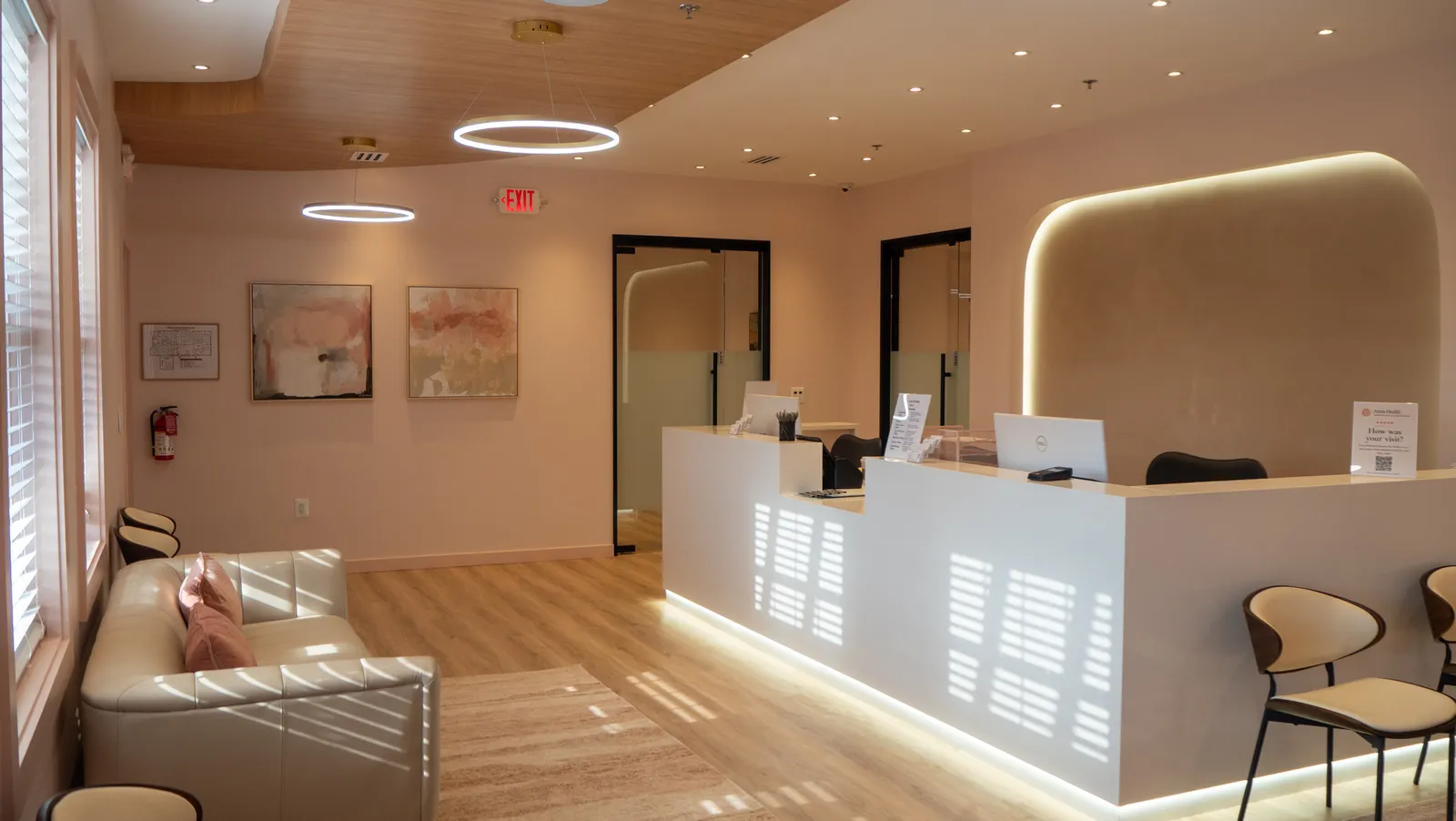 Anna Health Woodbridge reception desk