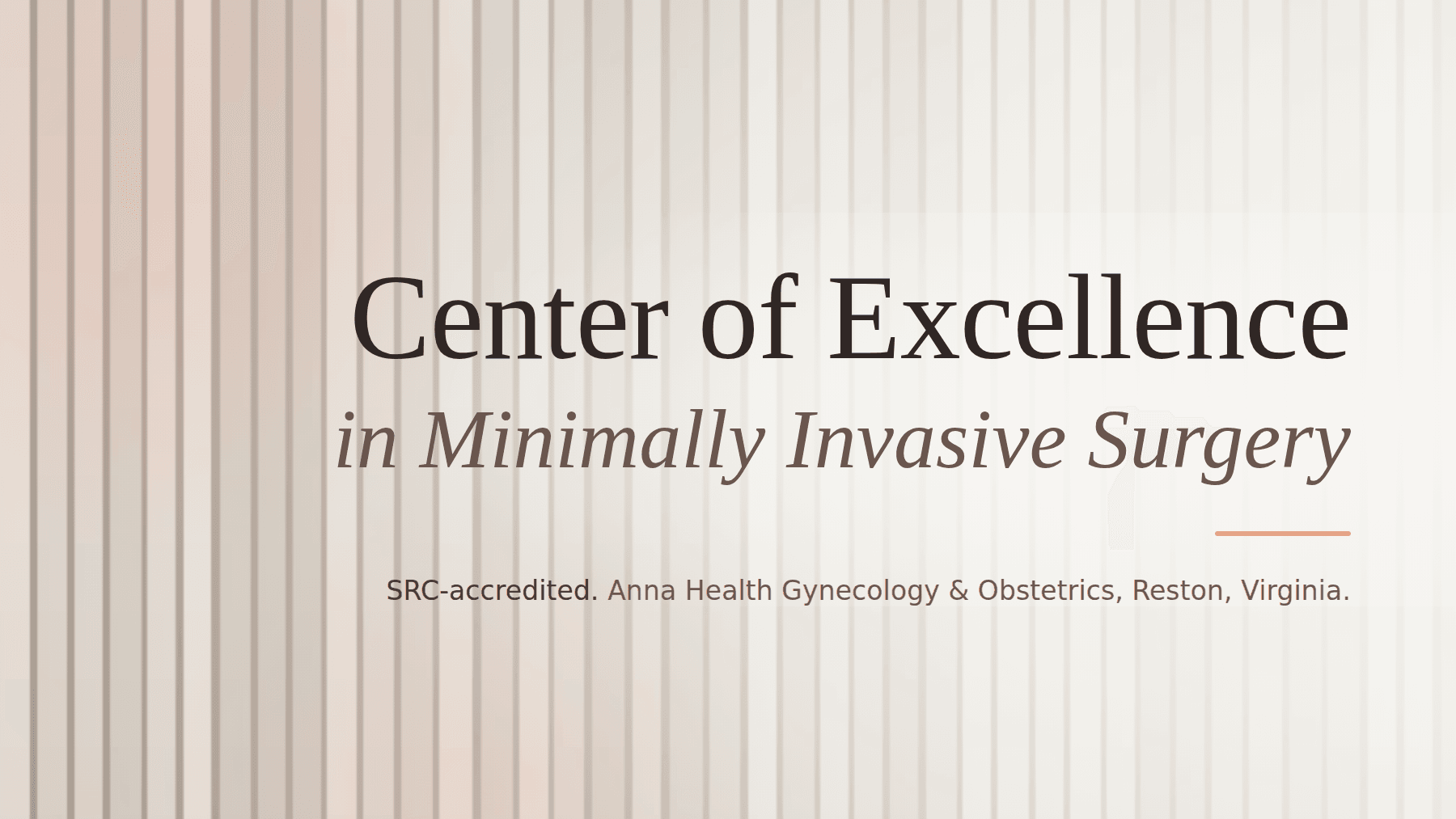 Anna Health Center of Excellence in Minimally Invasive Surgery graphic