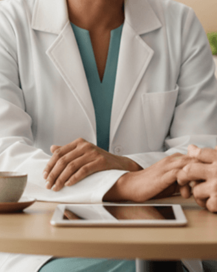 Adult patient at a preventive health visit