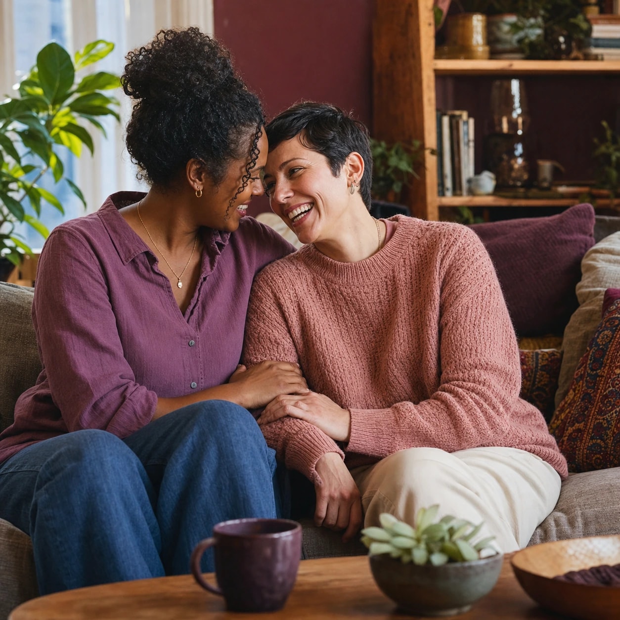 Couple meeting with a fertility provider about family-building options