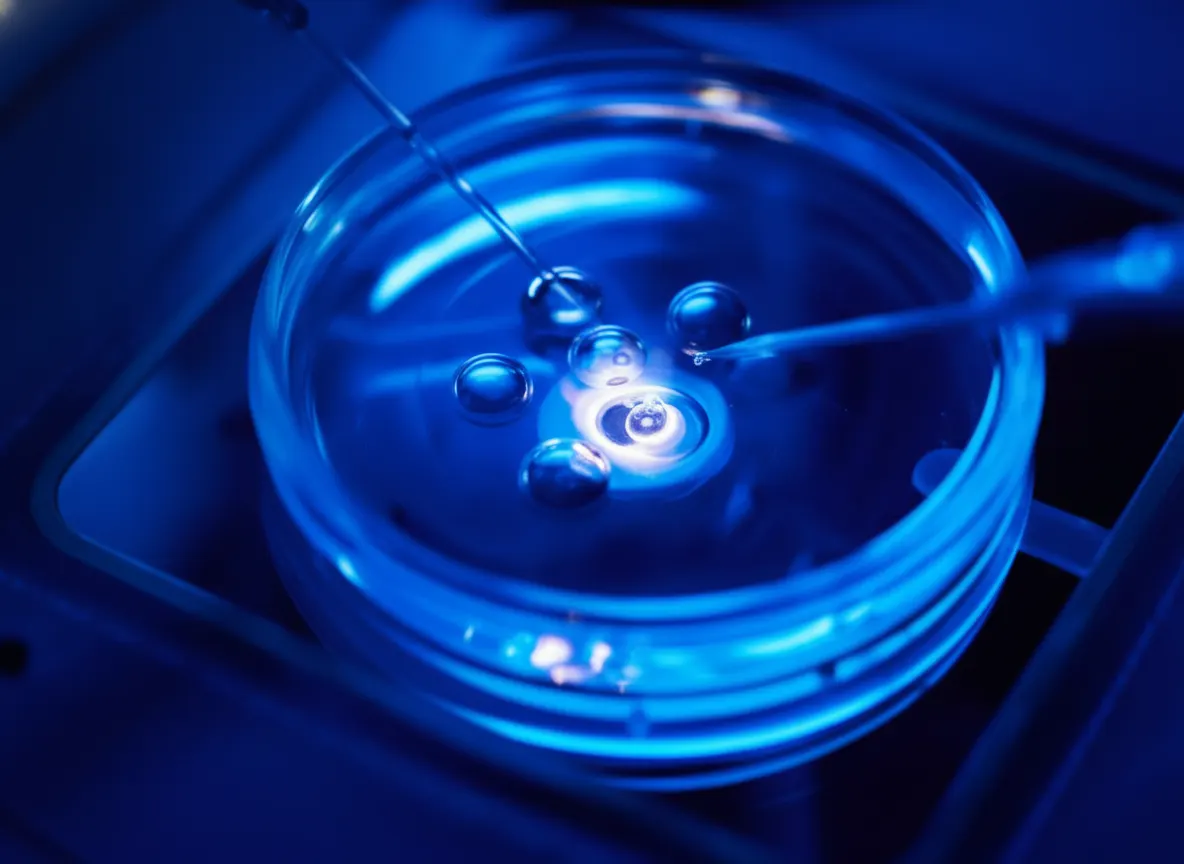 Anna Health Fertility imagery representing PGT-M and screening for known genetic conditions.